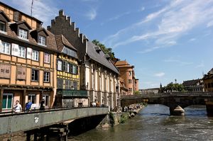Petit France, Old City of Strasbourg, Rhine River
